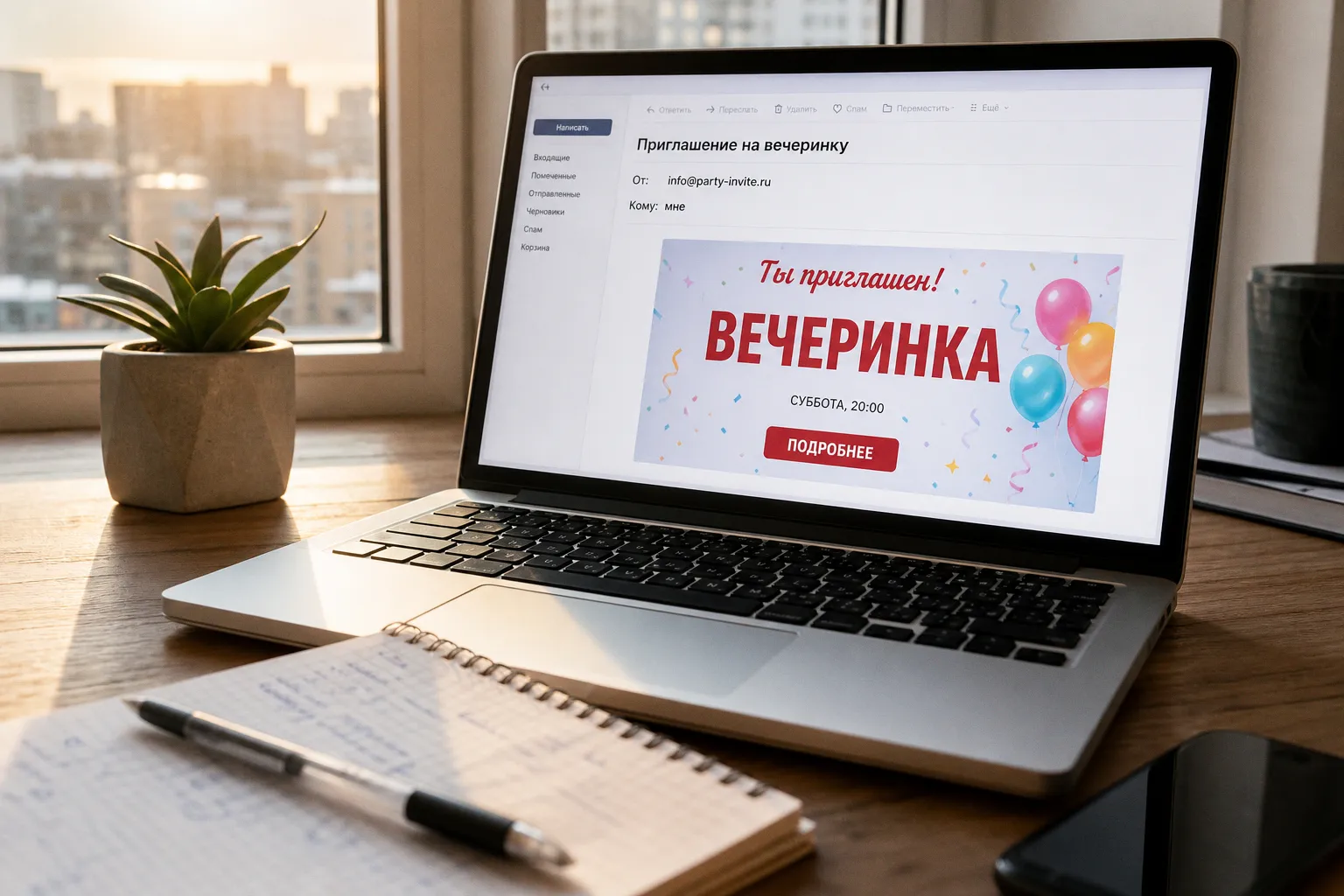 Фишинговые атаки под видом приглашений на вечеринки: как распознать угрозу